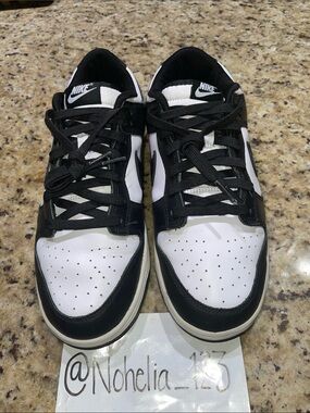 Nike Dunk Men’s Black/White Low-Top Sneakers